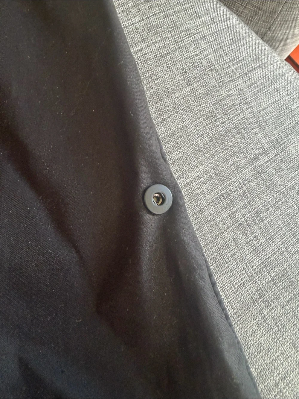 CHANEL Black Garment Cover with White Logo